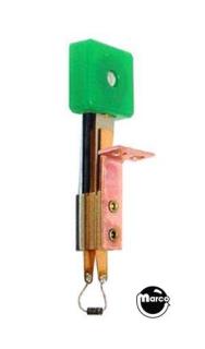 Target switch assembly 3D square green trans front B-12912-21