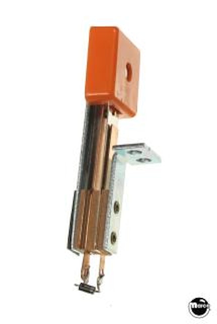 Target switch - 3D square orange trans front 95 deg USE A-18019-15