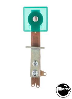 Target switch assembly 3D square green trans