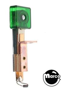 Target switch - 3D square green trans.