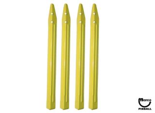 Leg set 28-1/2 inch yellow (4)
