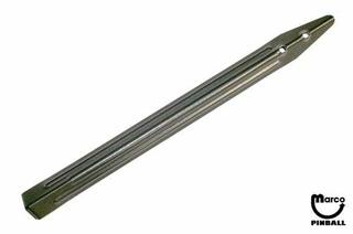 Leg - 28-1/2 inch black silver vein