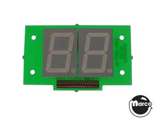 NBA FASTBREAK (Bally) 2 digit LED assembly