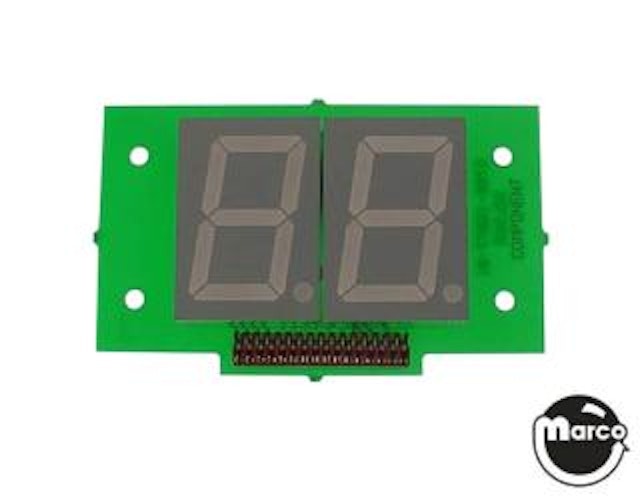 NBA FASTBREAK (Bally) 2 digit LED assembly