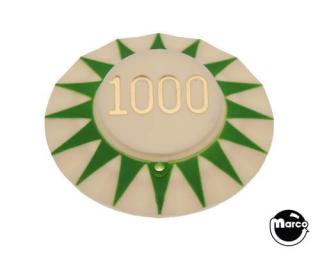 Pop bumper cap 1000 green G/GL