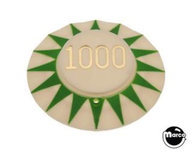 Pop bumper cap 1000 green G/GL