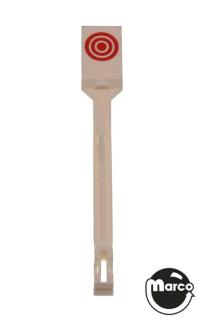 Drop target Bally tombstone bullseye red