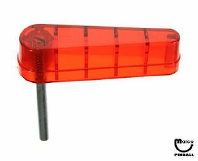 Flipper & shaft Bally 3 inch pre-1987 red trans. A-4017-1