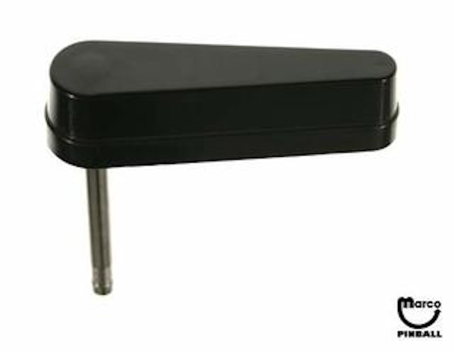 Flipper & shaft Bally 3 inch pre-1987 black A967-00031-0100