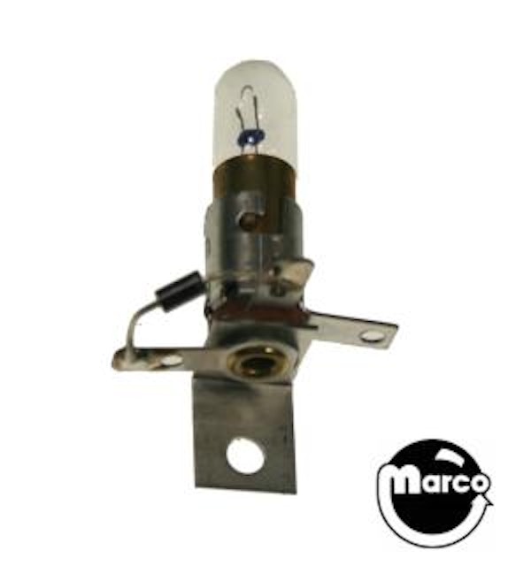 Lamp socket & #44 bulb with diode