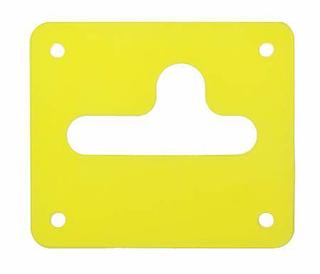 Eject hole cover Gottlieb YELLOW