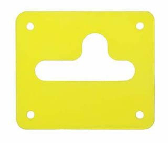 Eject hole cover Gottlieb YELLOW