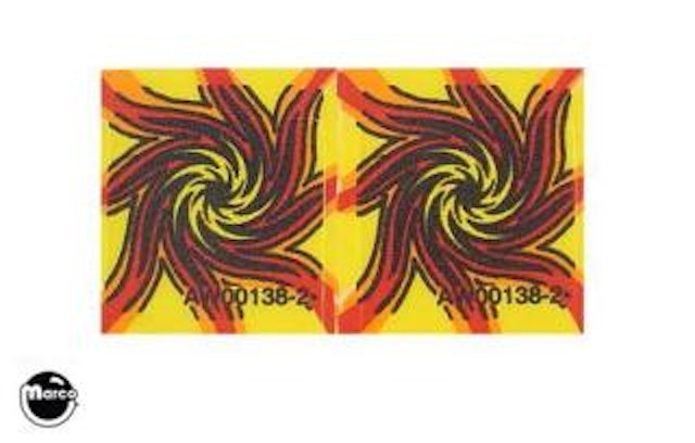 PINBALL MAGIC (Capcom) Decals spinner (2)