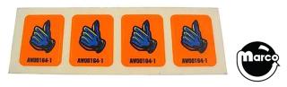AIRBORNE (Capcom) drop target decal (4)