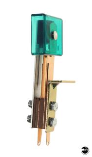 Target switch assembly 3D square green trans front