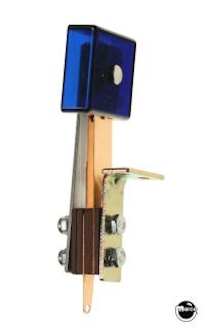 Target switch assembly 3D square blue trans