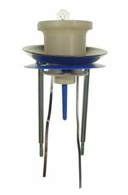 Pop bumper assembly blue skirt