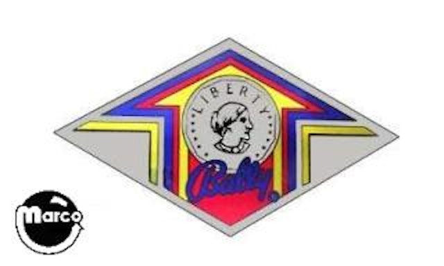 Coin door decal Bally Susan B M-1895-1
