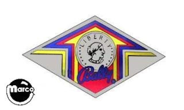 Coin door decal Bally Susan B M-1895-1