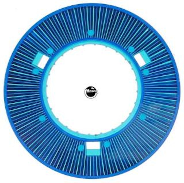 Pop bumper collar - blue USE 03-8276-10-ALS