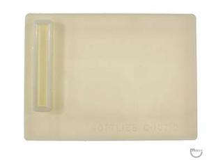 Coin entry plate Gottlieb white blank