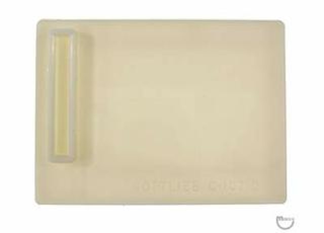 Coin entry plate Gottlieb white blank