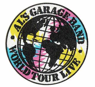 WORLD TOUR (Alvin G) Disc decal