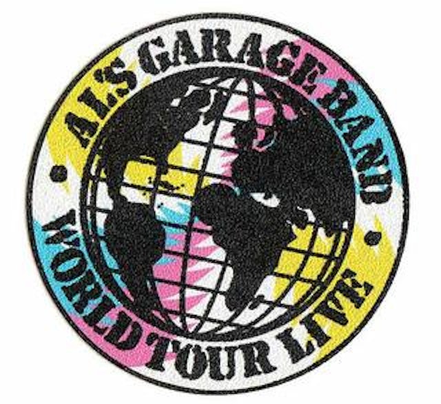 WORLD TOUR (Alvin G) Disc decal