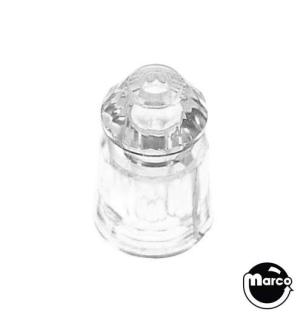Post - faceted 1 inch clear