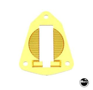 Hole base plate amber plastic Gottlieb