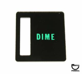 Price plate Bally Dime