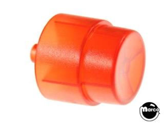 Flipper pushbutton red transparent B-16680