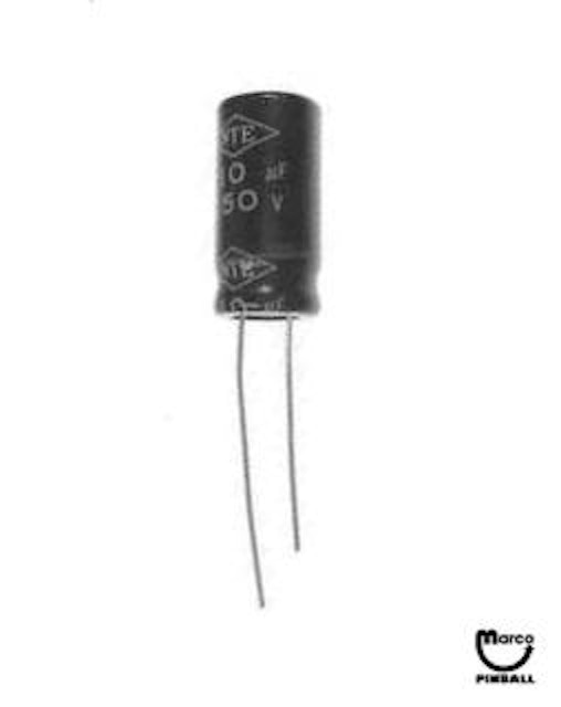 Capacitor 10 uF 250V radial