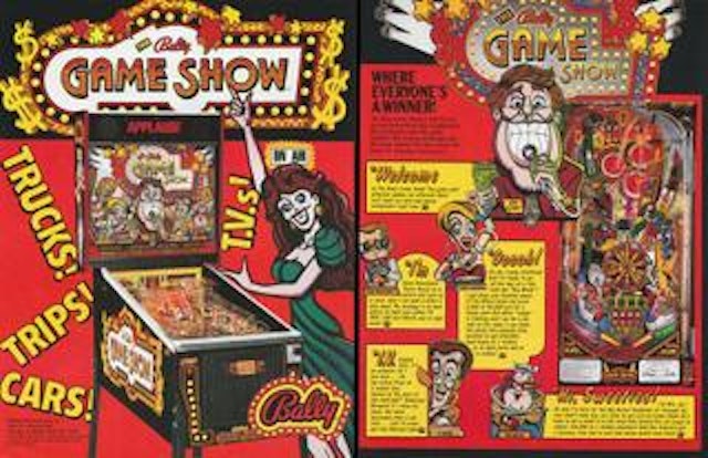GAME SHOW (Bally) Flyer
