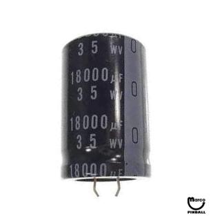 Capacitor 18000 uF 35v radial snap