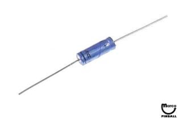 Capacitor 220uF 25V axial
