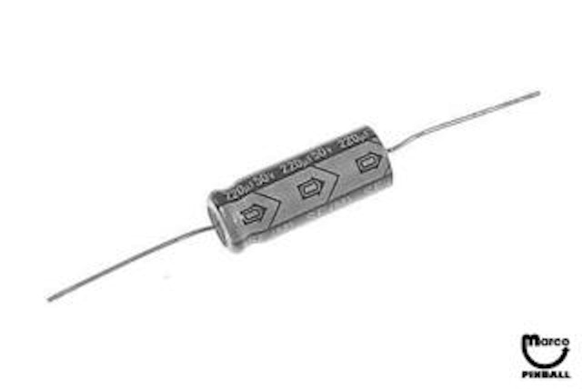 Capacitor 220 uF 50v axial
