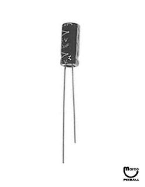 Capacitor 22 uF 35v radial XO-625 125-5020-00