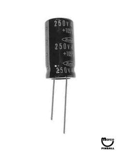 Capacitor 47 uF 250v radial