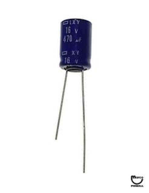 Capacitor 470uF 16V radial