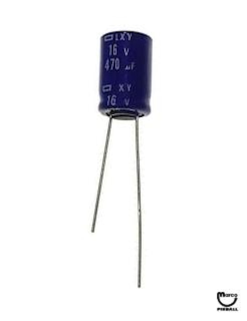 Capacitor 470uF 16V radial