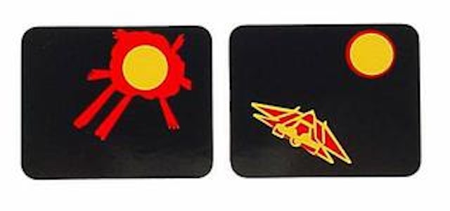 FIREPOWER (Williams) Spinner decal set
