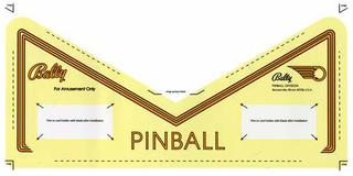 EIGHT BALL DELUXE (Bally) Apron decal