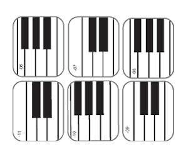 GUNS N ROSES (Data East) piano decal