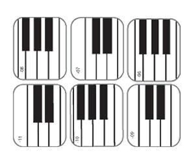 GUNS N ROSES (Data East) piano decal