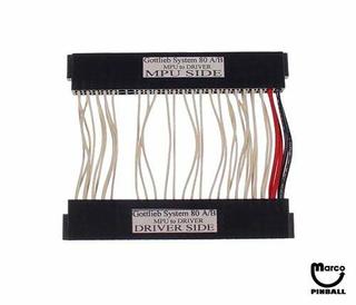 Wiring harness Gottlieb Sys 80A/B 3 inch