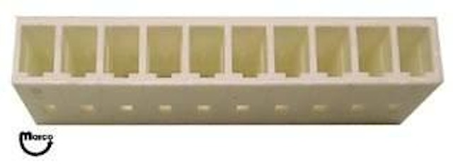 Connector .156 inch 10 position female 09-50-3101