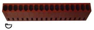 Connector .100 inch 17 position female 22-01-2171