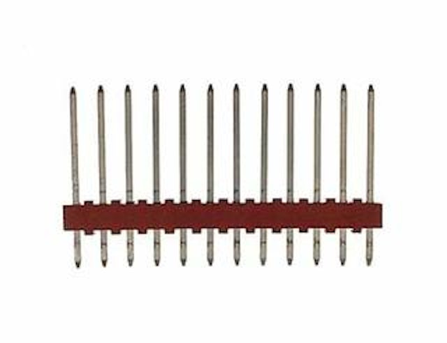 .100 inch 12 Positon Male Header