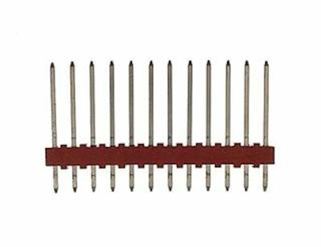 .100 inch 12 Positon Male Header